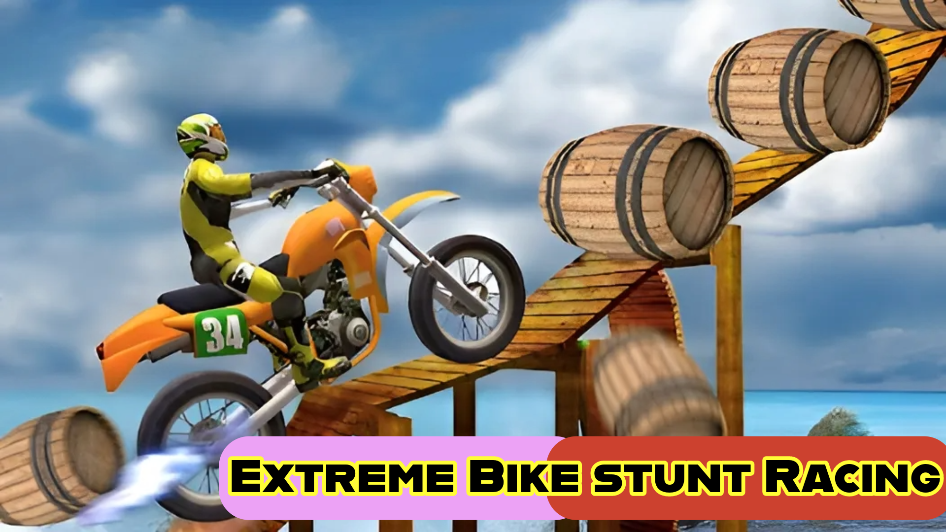 Stunt Rider- Mega Ramp Bike Game Screenshot