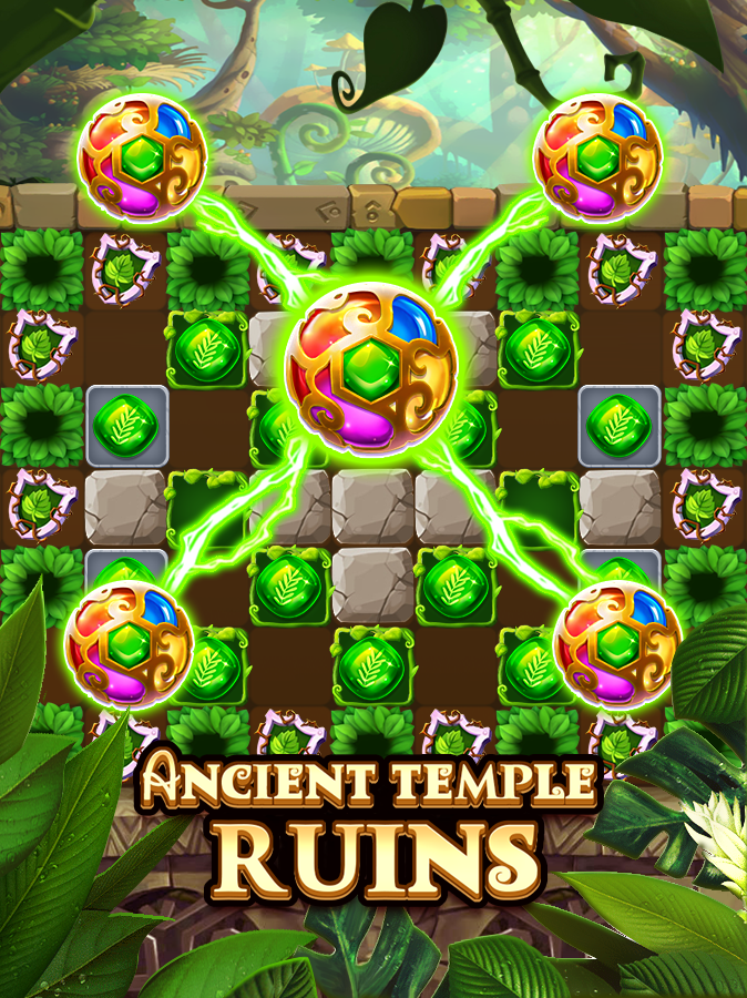 Jungle Crush Diamond Game Screenshot