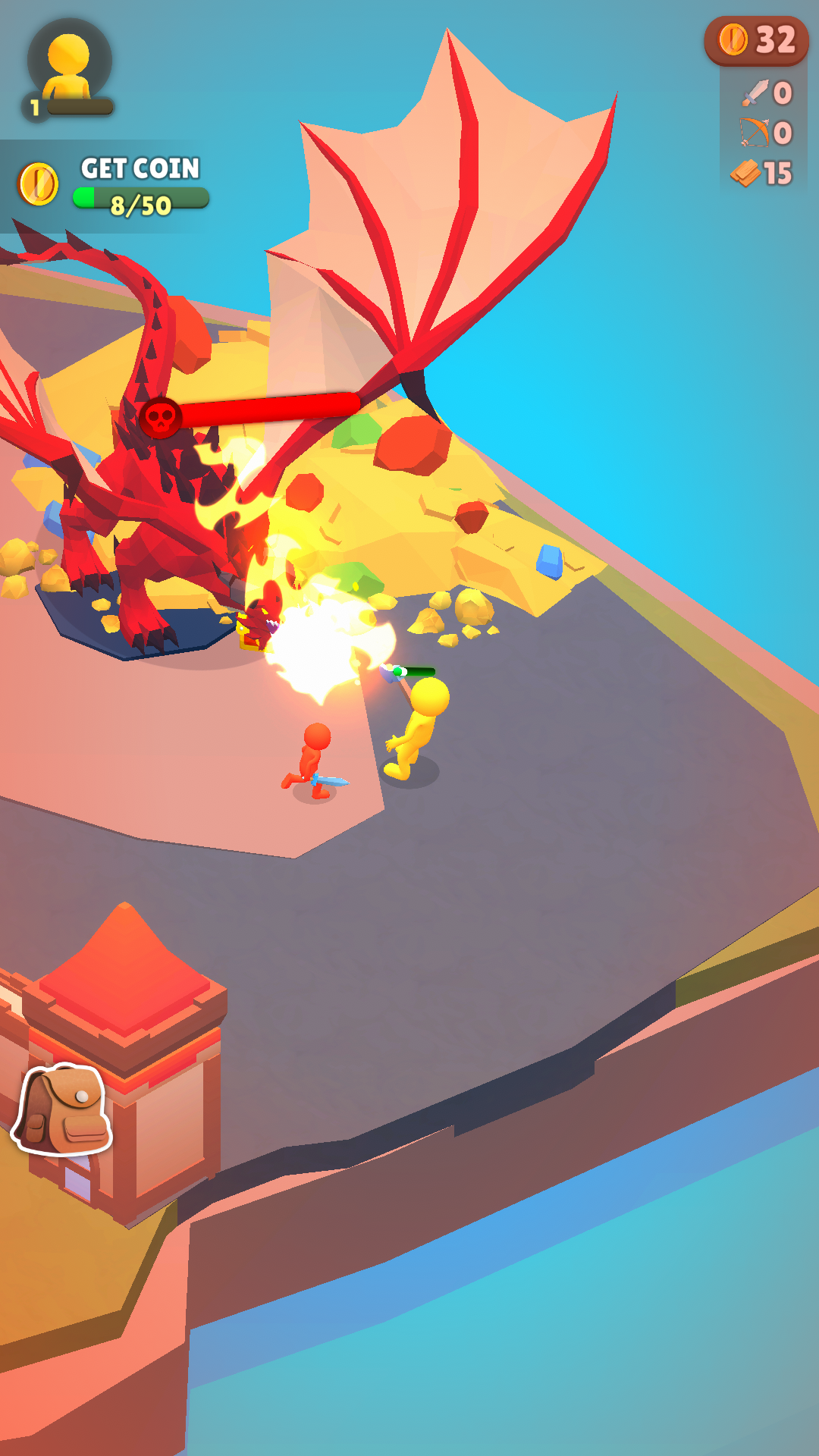 Cuplikan Layar Game Frontline Blacksmith