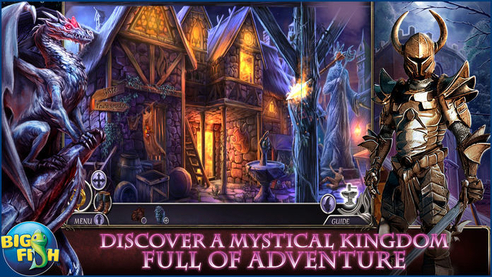 Dark Realm: Queen of Flames - A Mystical Hidden Object Adventure (Full) 게임 스크린 샷