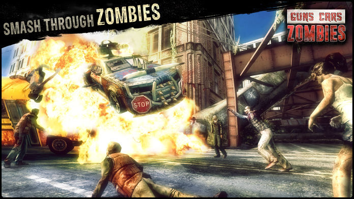 Screenshot of Guns, Cars and Zombies!