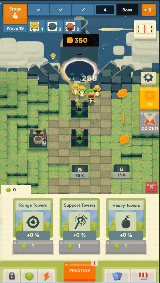 Tower Heroes 遊戲截圖