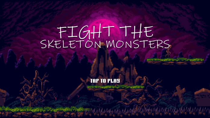 Fight the Skeleton Monsters Game Screenshot