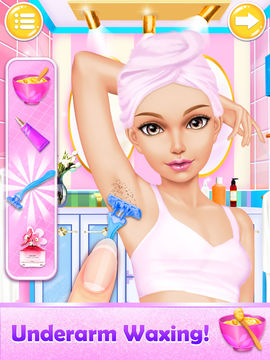 Makeup Games: Salon Makeover Game Screenshot