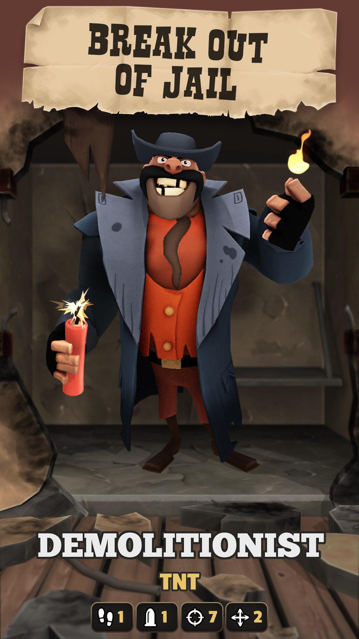 Pocket Cowboys: Wild West Standoff Game Screenshot