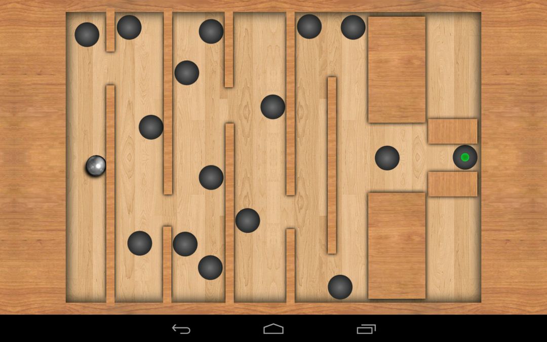 Screenshot of Teeter Pro - labyrinth maze