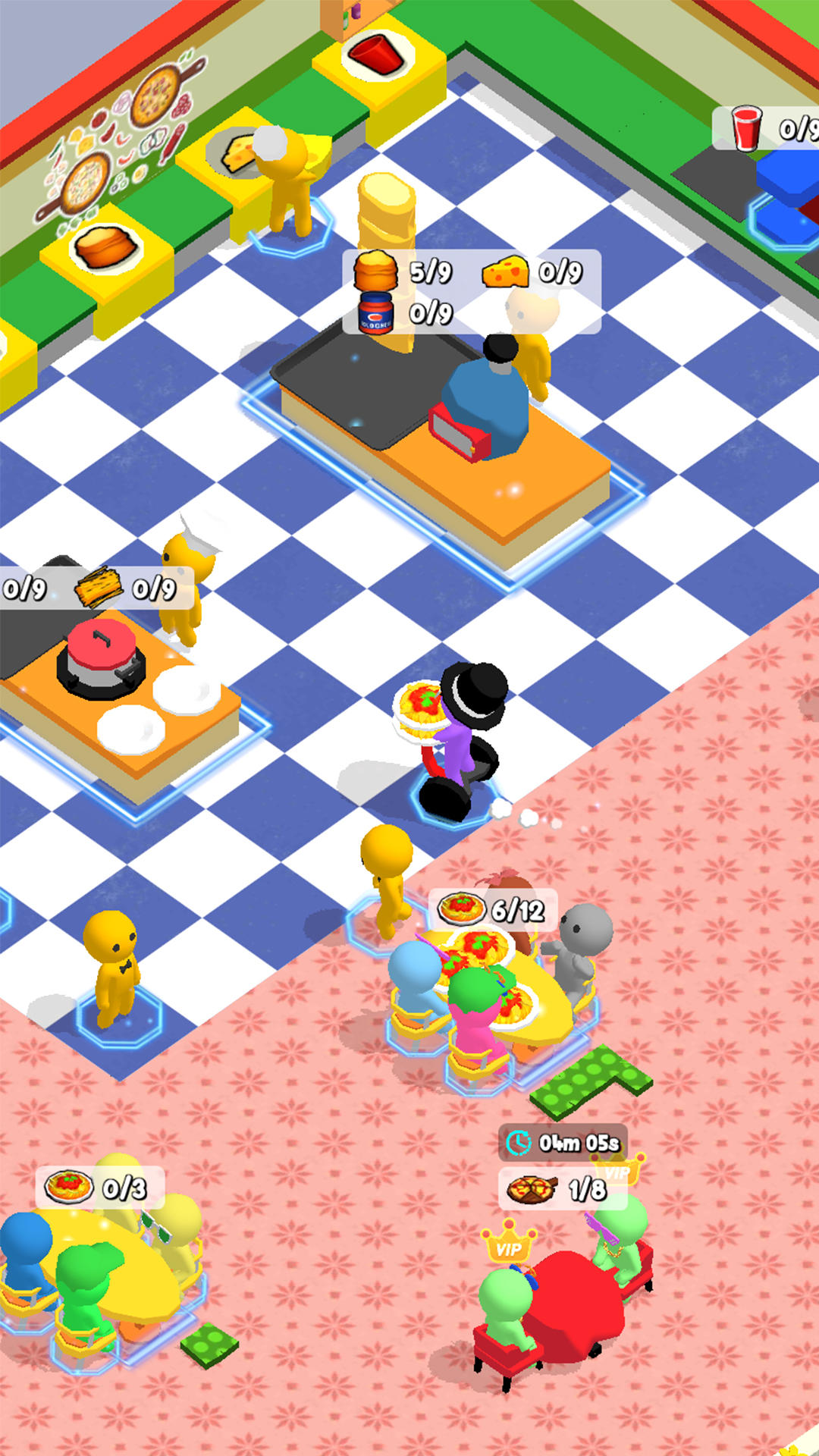 Hotdog Pls! Restaurant Tycoon Game Screenshot