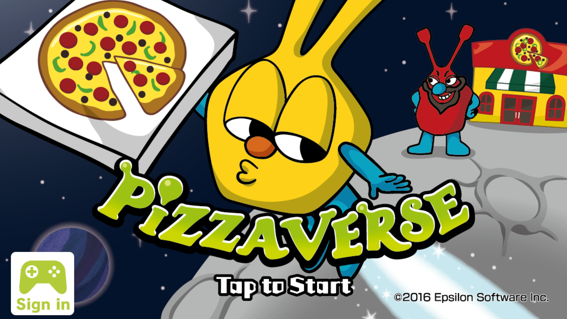 Pizzaverse Game Screenshot