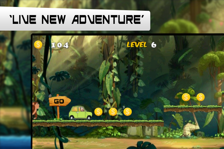 Racing Car Mr-Bean Game Screenshot