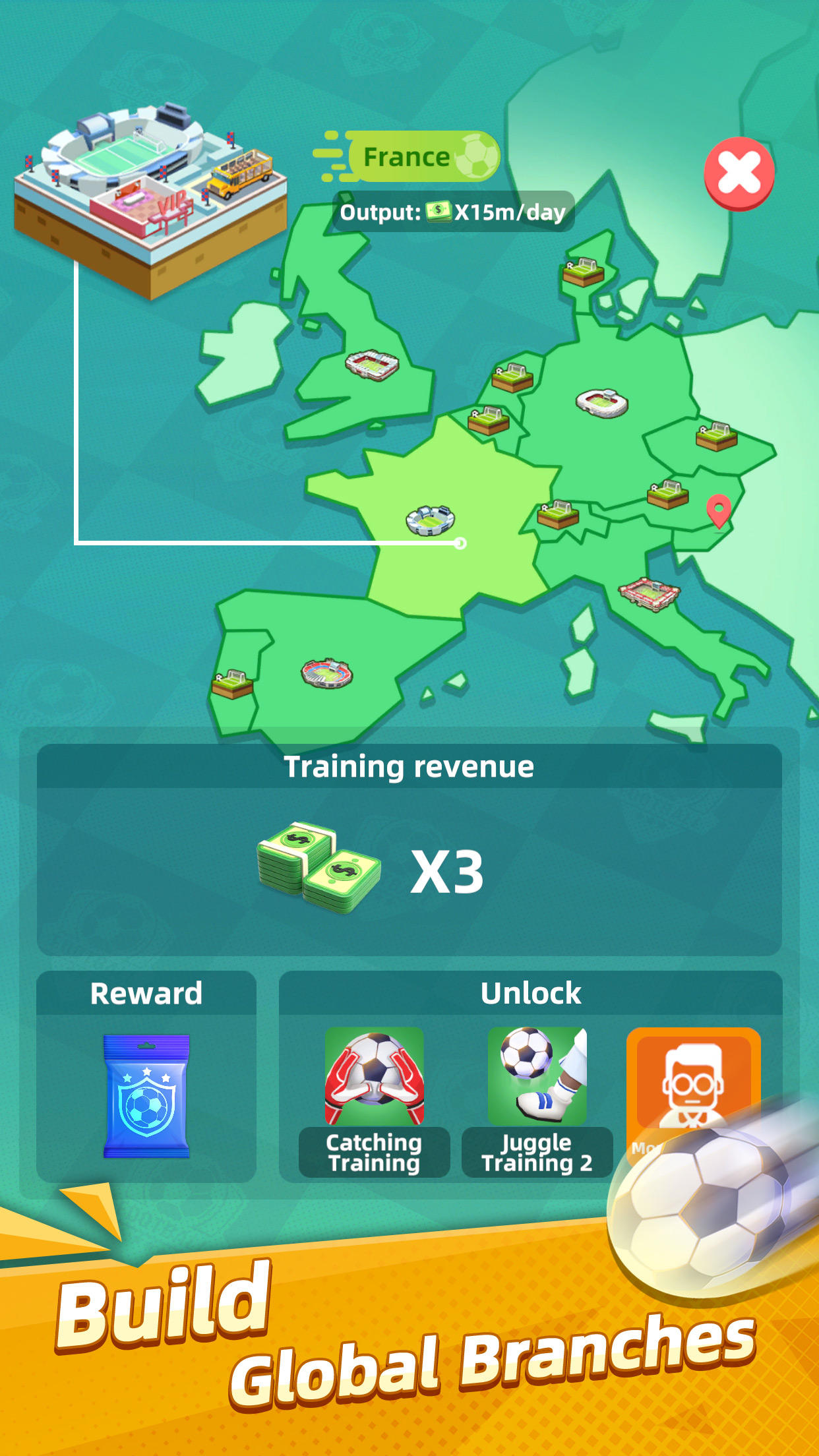 Soccer Empire-The Dream Begins Game Screenshot