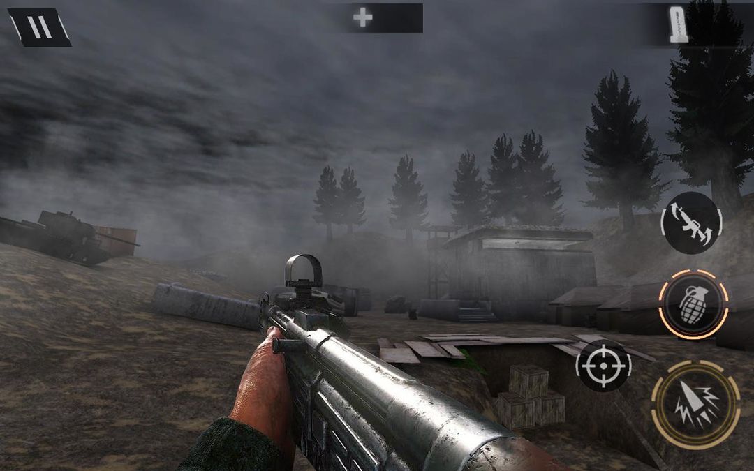 Screenshot of World War 2 Battleground Survival Winter Shooter