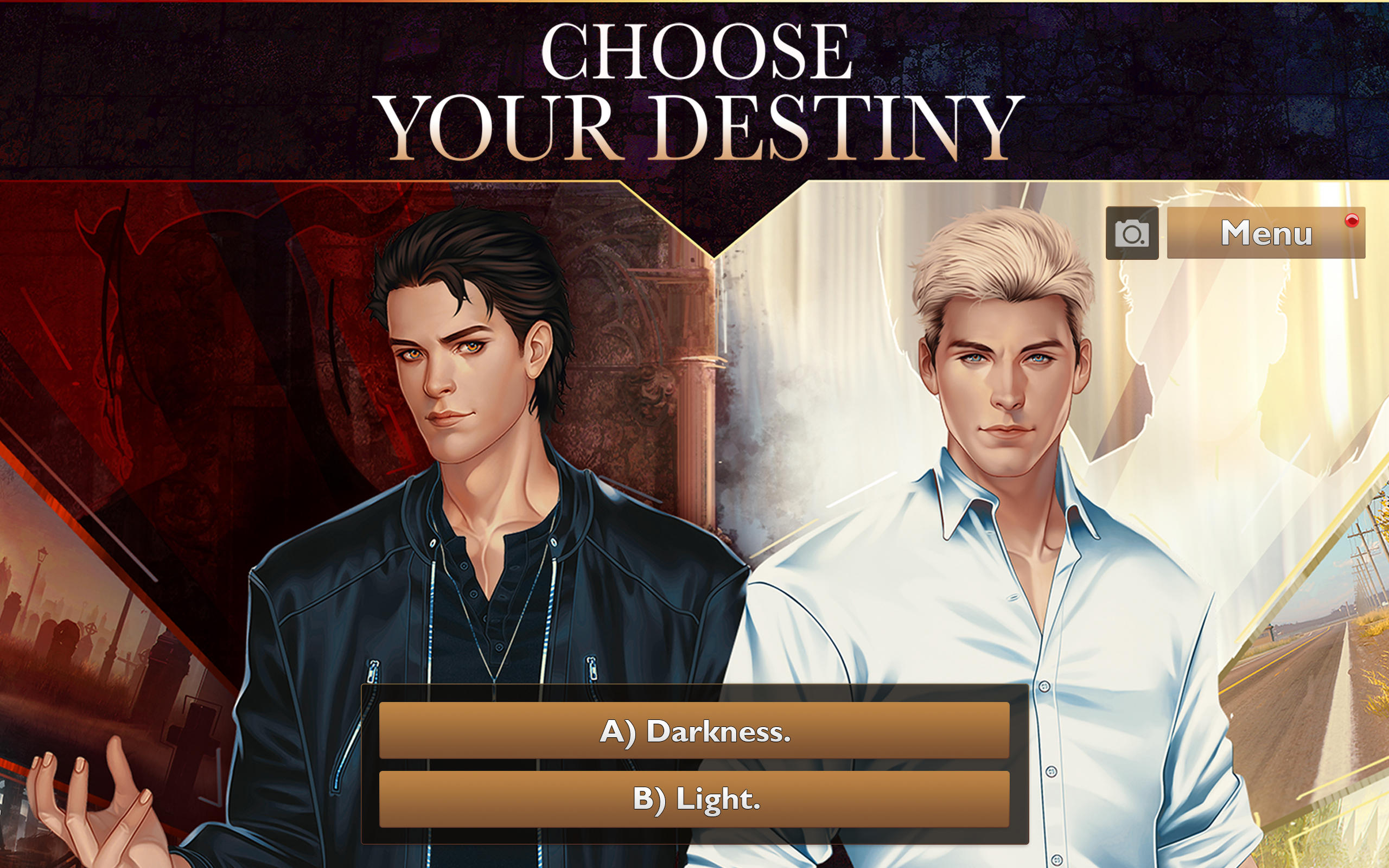 Is It Love? FallenRoad - story Game Screenshot