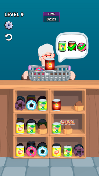 Grocery Grab! Game Screenshot