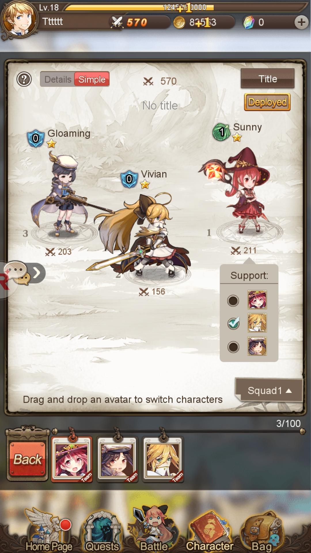 Aurora Legend -AFK RPG Game Screenshot