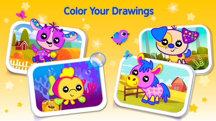 DRAWING FOR KIDS Games! Apps 2 ภาพหน้าจอเกม