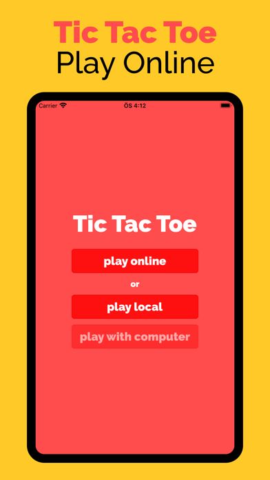 Screenshot 1 of Tic Tac Toe Online! 