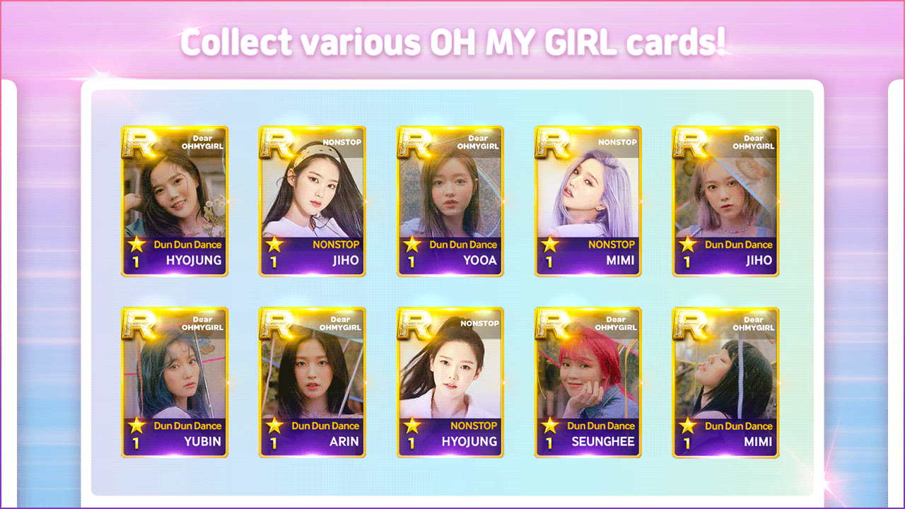 SUPERSTAR OH MY GIRL Game Screenshot