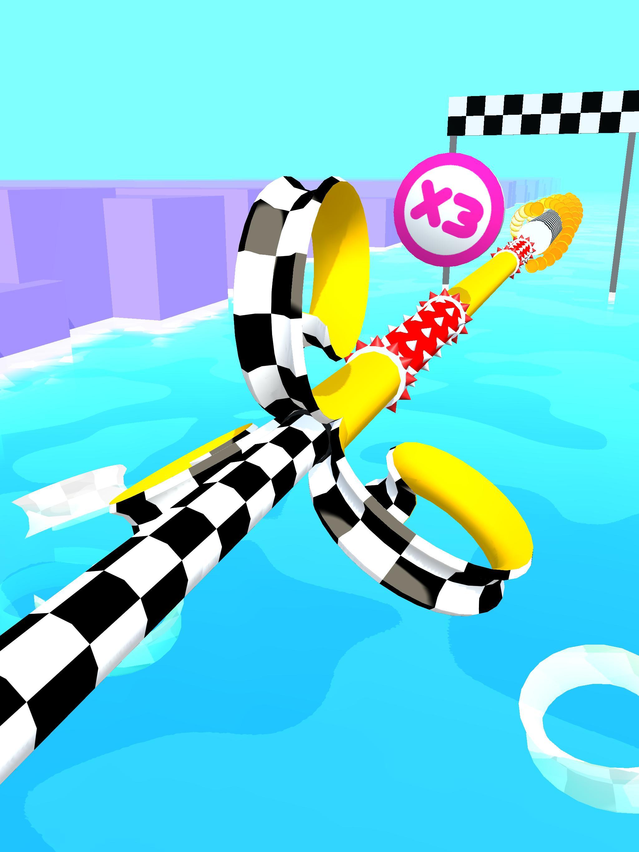 Screenshot of Spiral Rider
