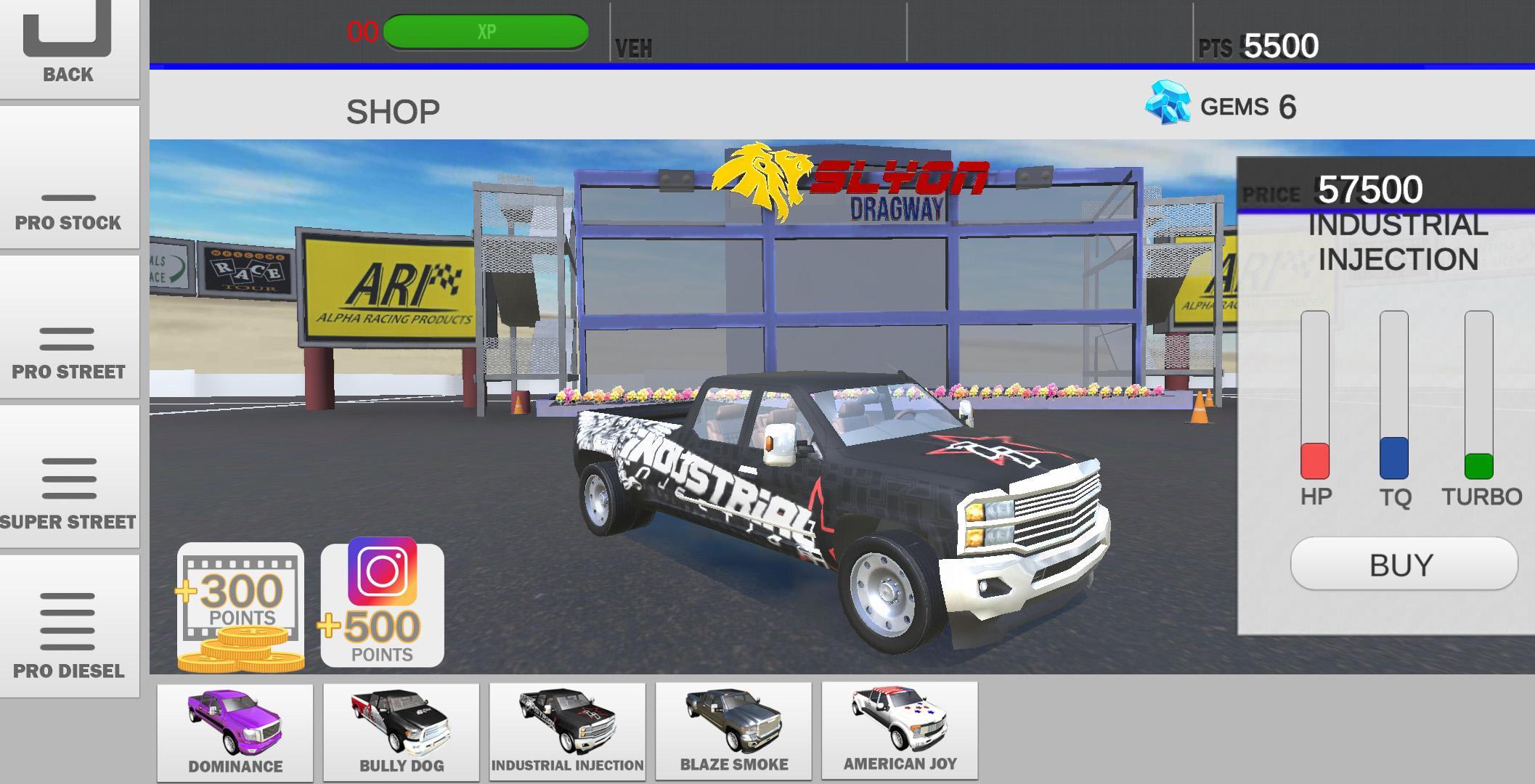Diesel Drag Racing Pro 게임 스크린샷