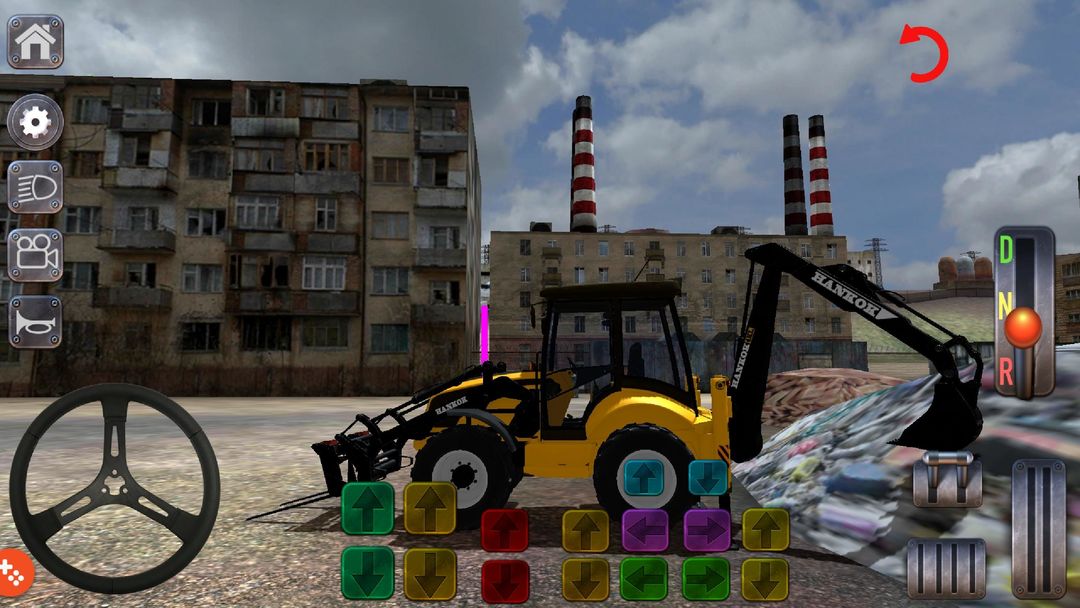Excavator Simulator Backhoe Loader - Dozer Oyunu 게임 스크린 샷
