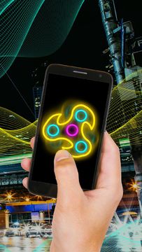 Finger Spinner Game Screenshot