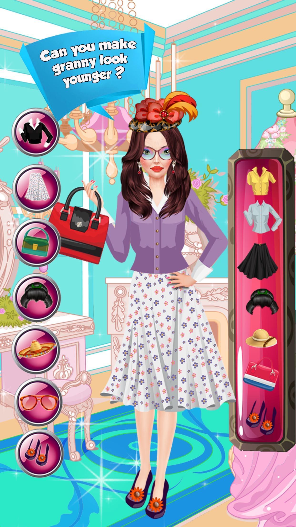 Grandmommy Makeover Spa Salon ภาพหน้าจอเกม