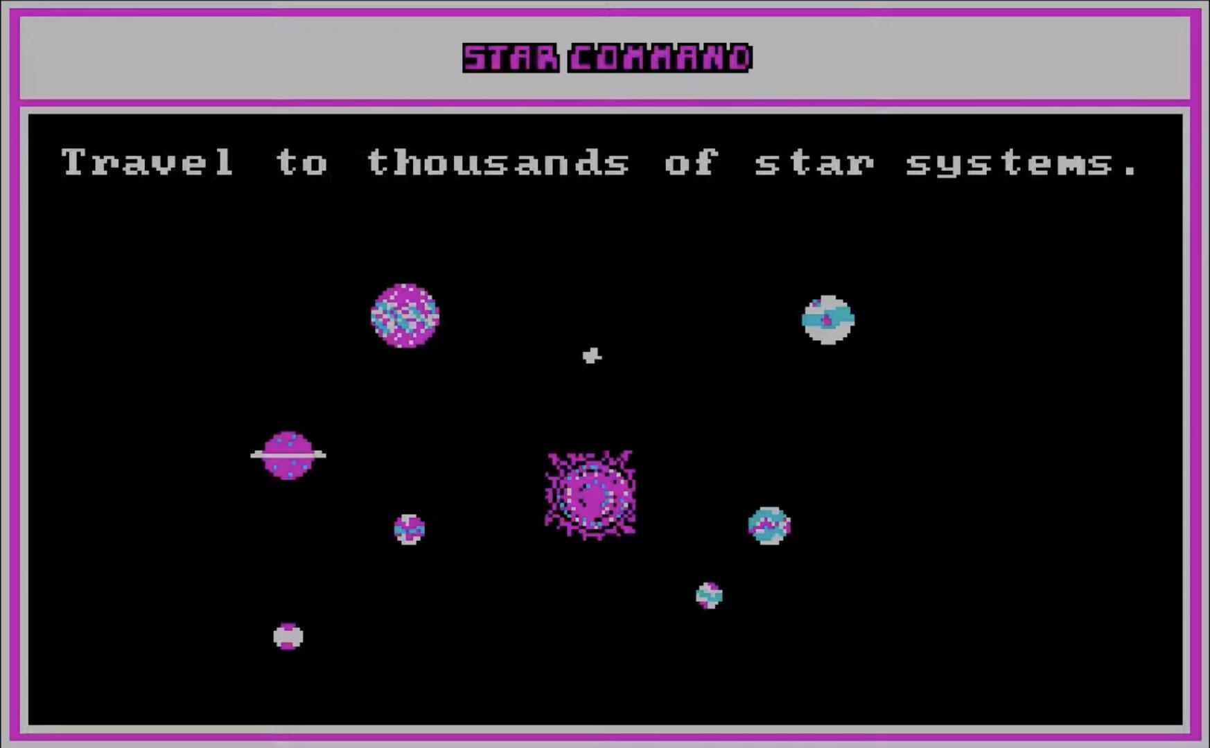 Cuplikan Layar Game Star Command (1988)