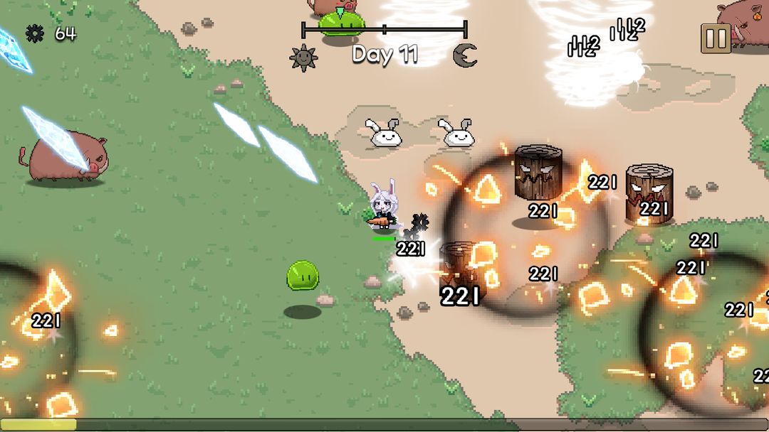 매직던전 - 로그라이크 육성 서바이벌 screenshot game