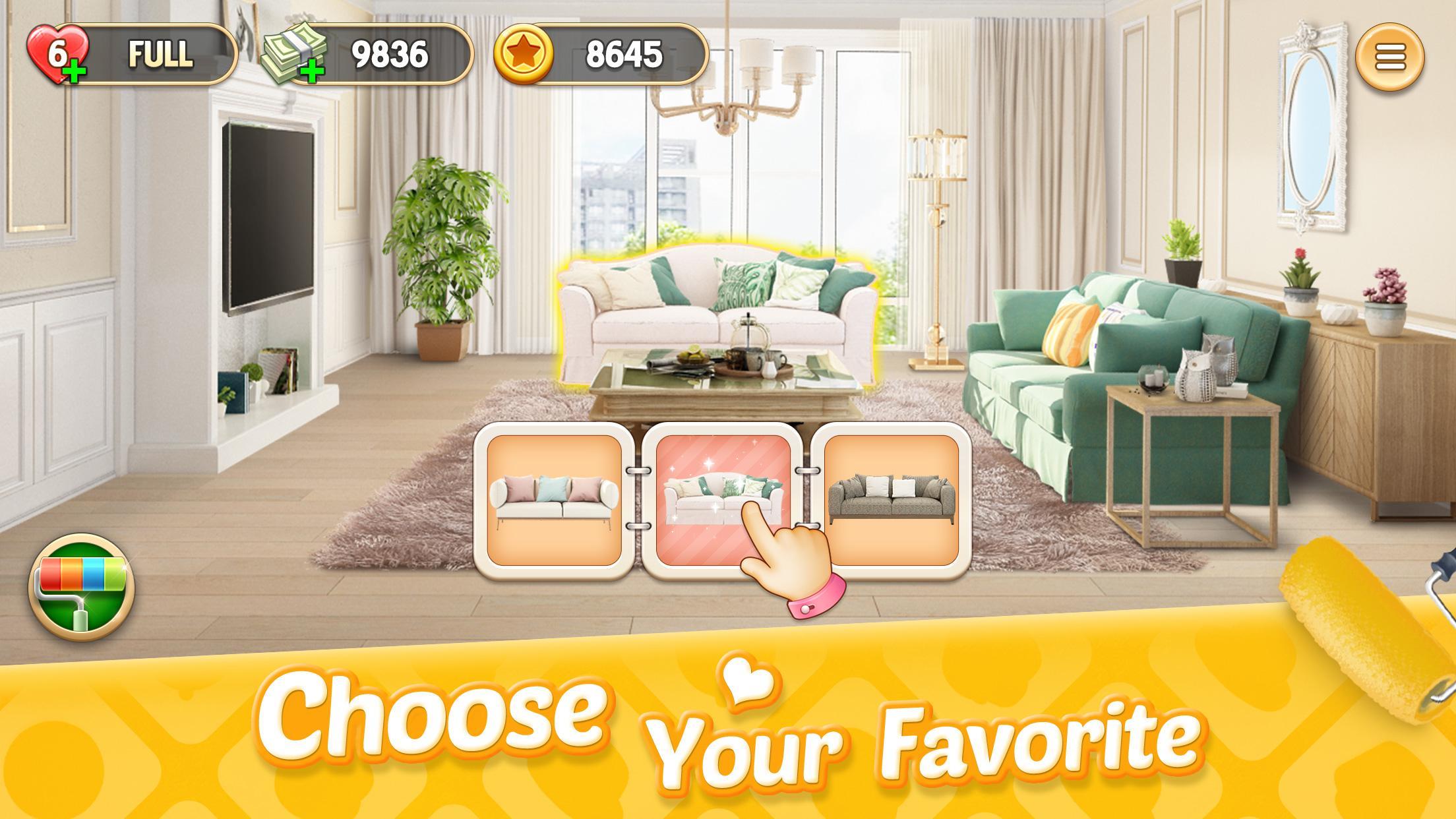 My Home - Design Dreams Game Screenshot