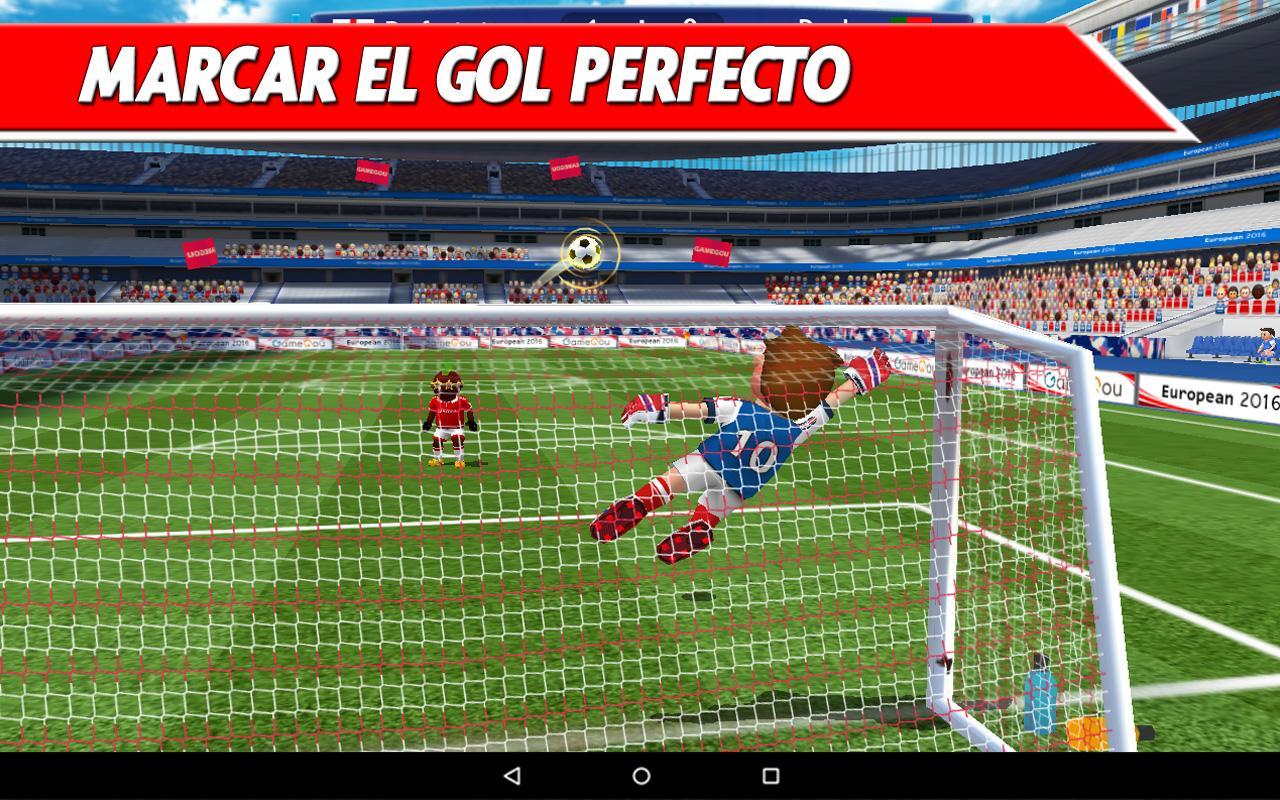 Captura de Pantalla del Juego Perfect Kick - fútbol