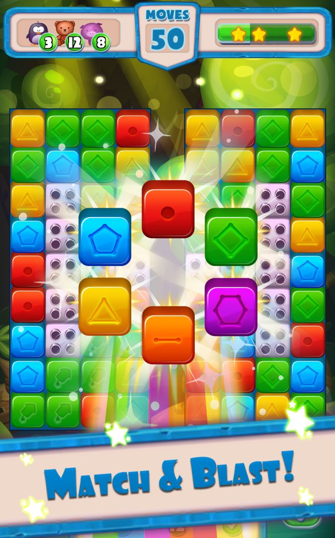 Candy Block Smash - Match Puzzle Game遊戲截圖