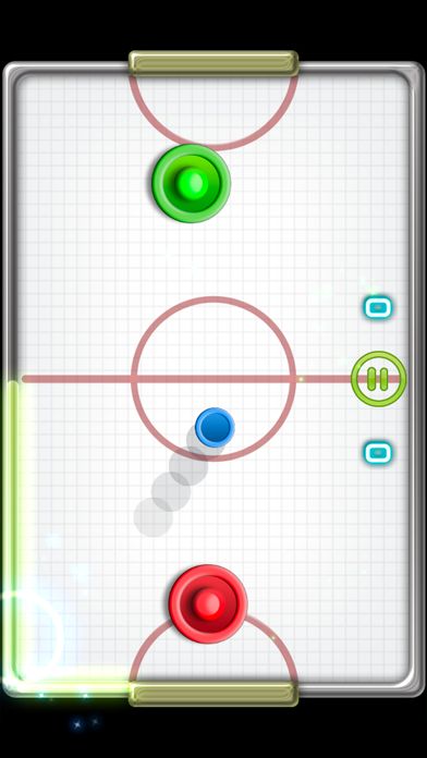 Glow Hockey 2L 게임 스크린 샷