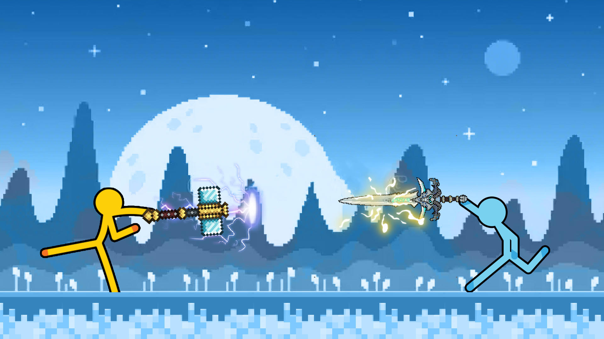 Stickman: Fighting Craft Game Game Screenshot