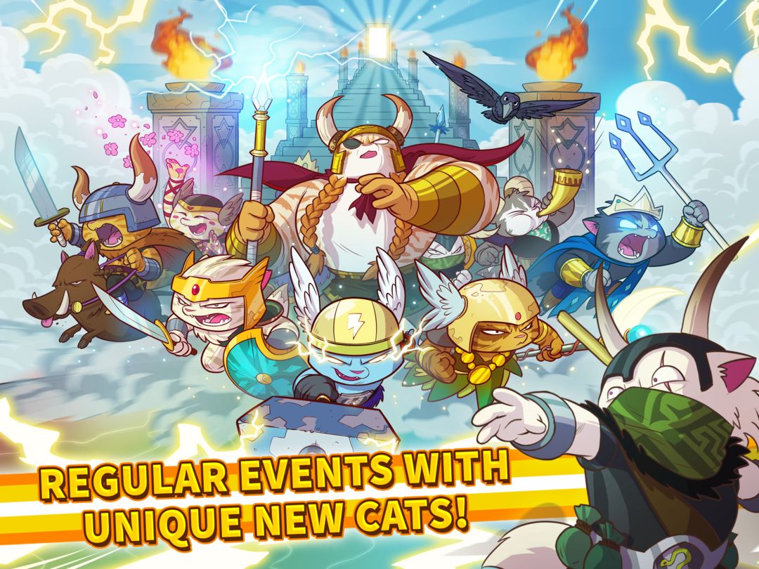 Tap Cats: Epic Card Battle (CCG) ภาพหน้าจอเกม
