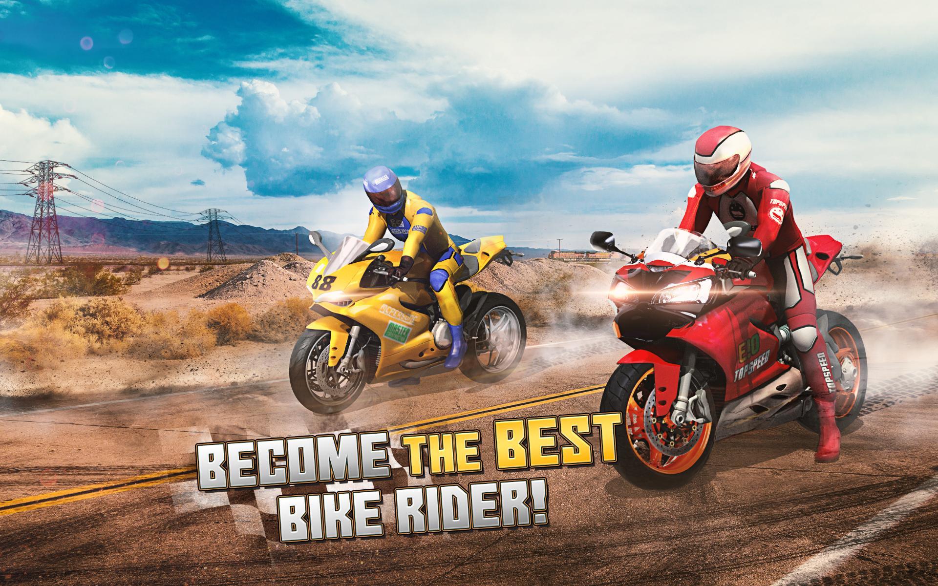 Bike Rider Mobile: Racing Duels & Highway Traffic Game Screenshot