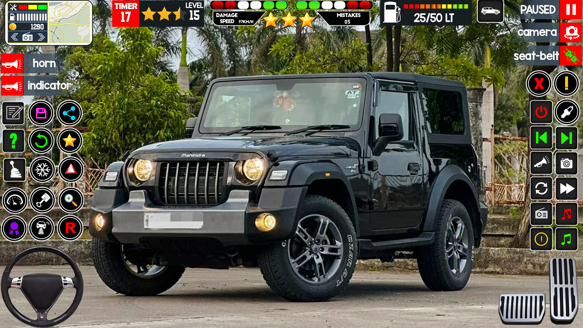 US Jeep Driving Simulator 3D ภาพหน้าจอเกม