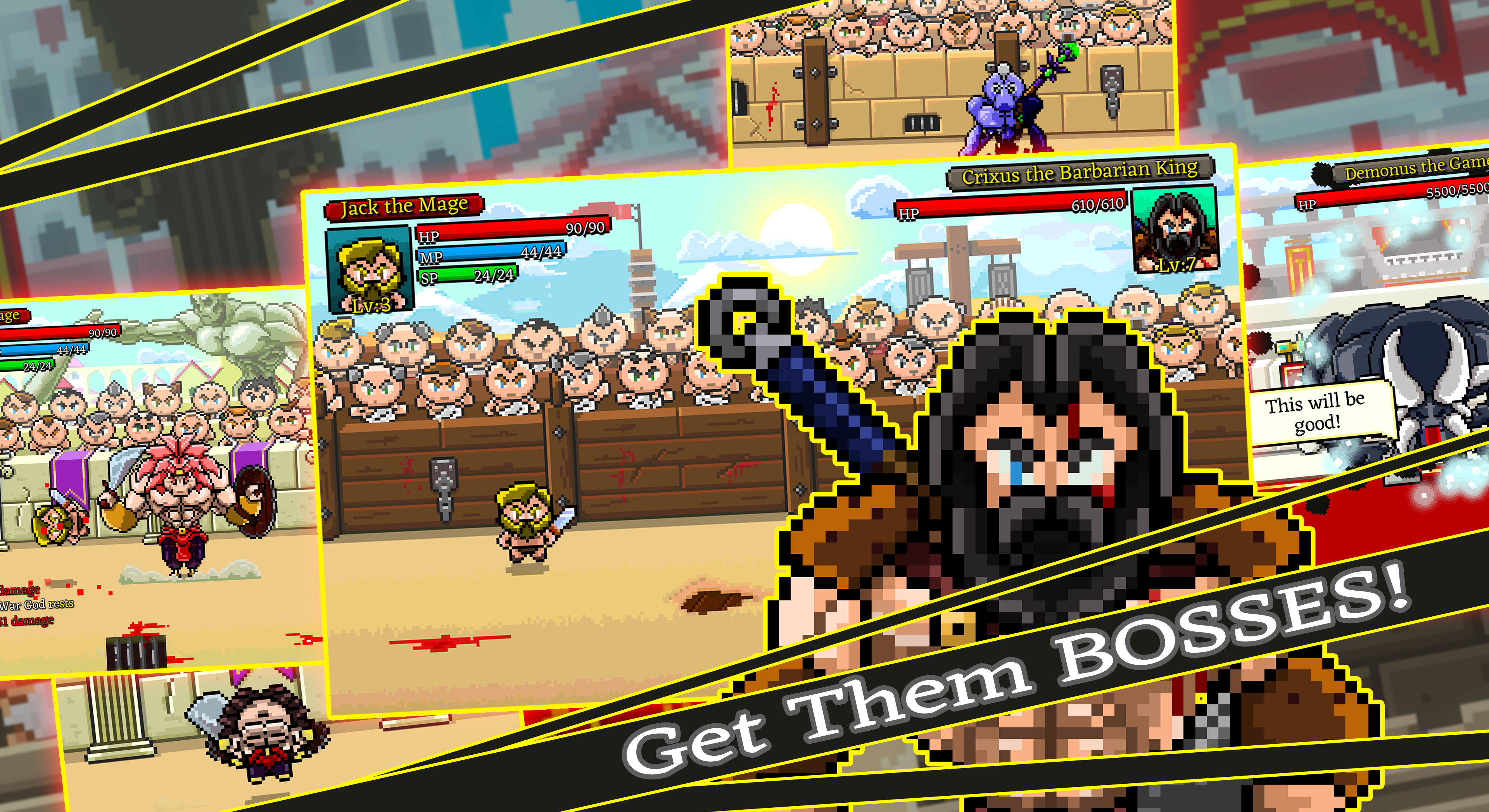 Screenshot of Gladiator Rising