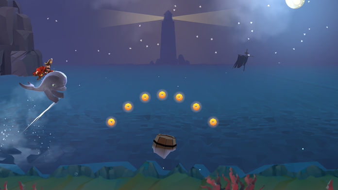 Run-A-Whale 게임 스크린 샷