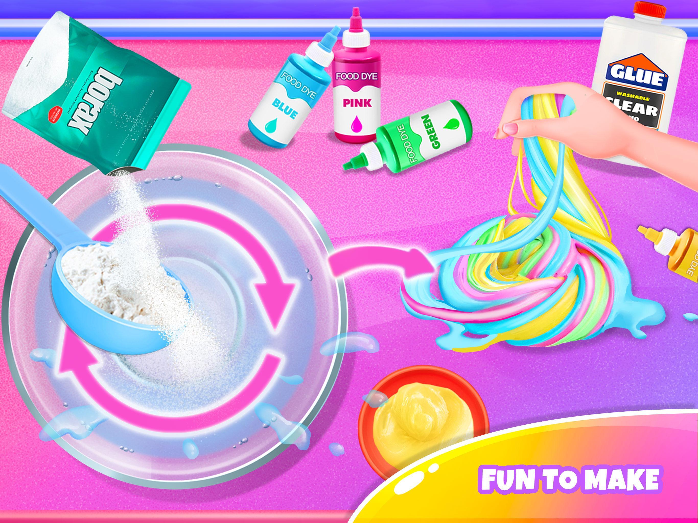Unicorn Slime - Crazy Fluffy Trendy Slime Fun Game Screenshot