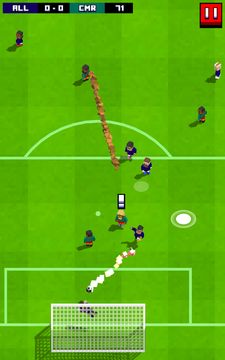 Retro Soccer Game Screenshot