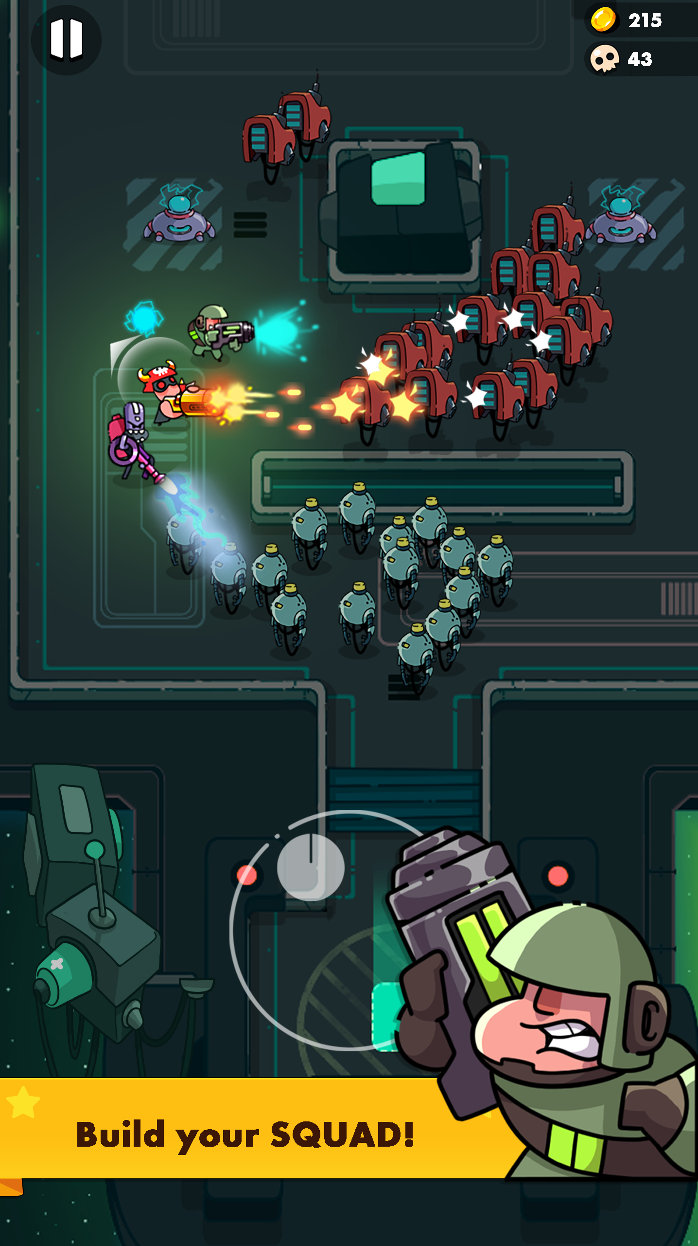 Spacedivers: Survivors Journey Game Screenshot