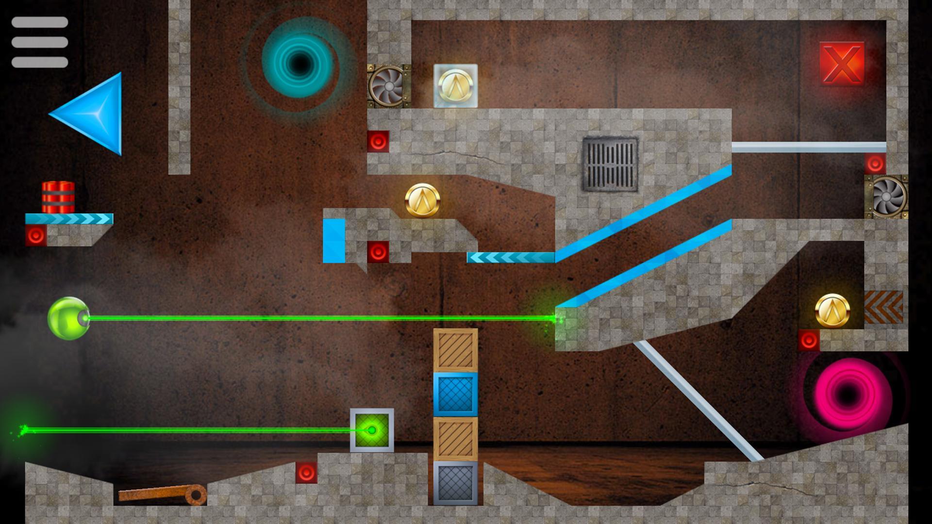 LASERBREAK 2 - Physics Puzzle Game Screenshot