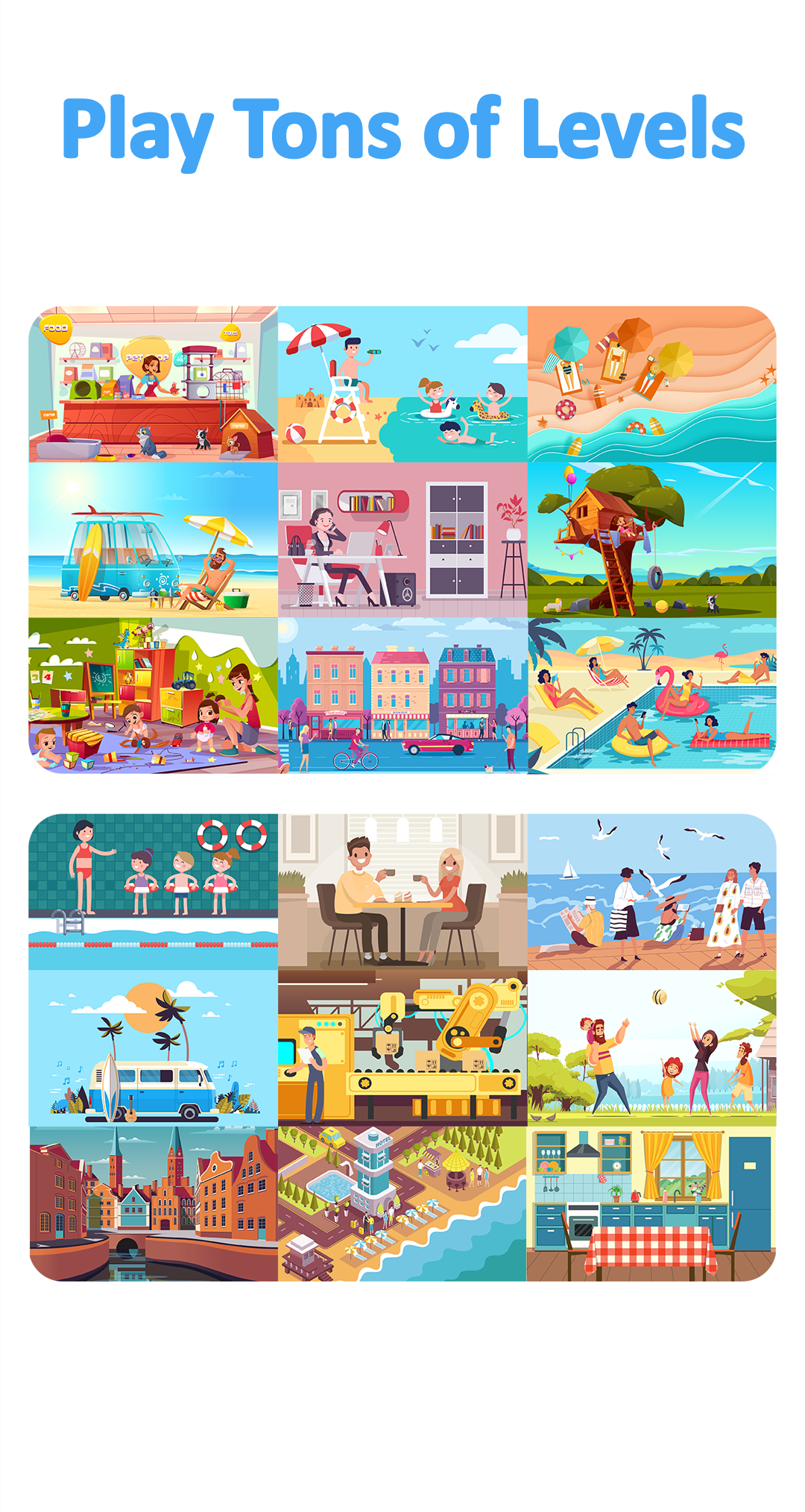 Find The Differences Game Screenshot