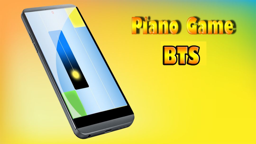 Screenshot of BTS Piano Game