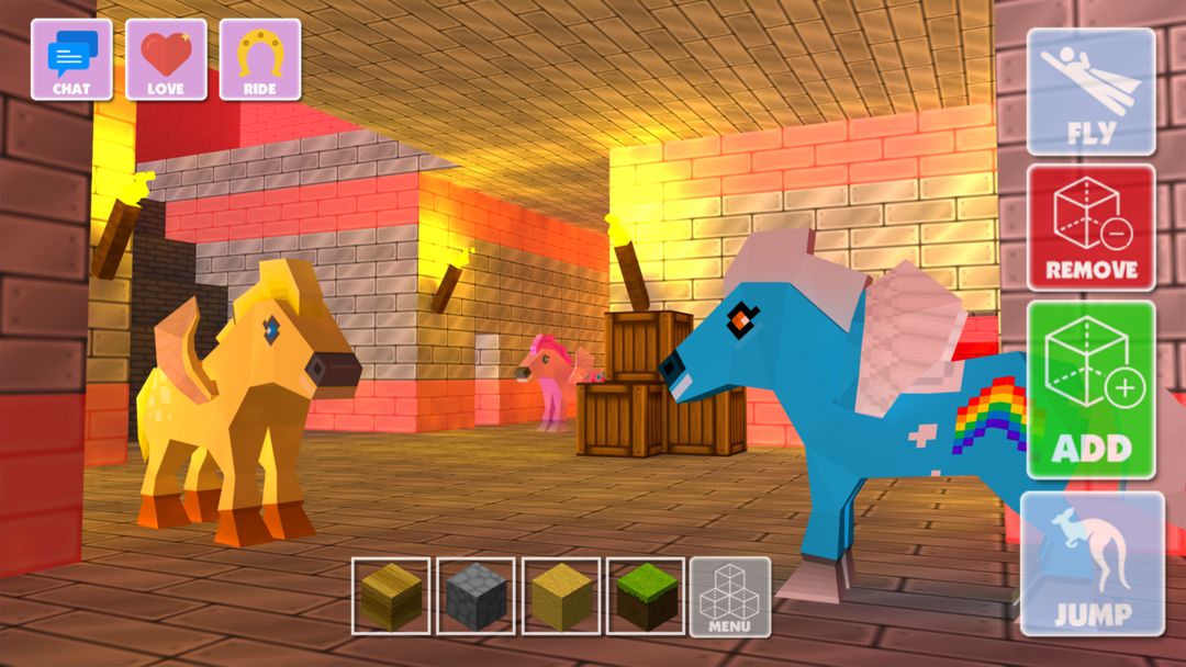 Pony Crafting - Unicorn World ภาพหน้าจอเกม
