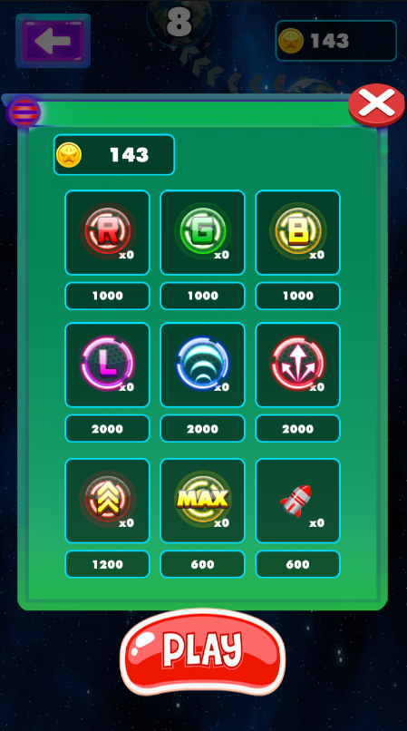 Screenshot of Earth Shooter Fresty