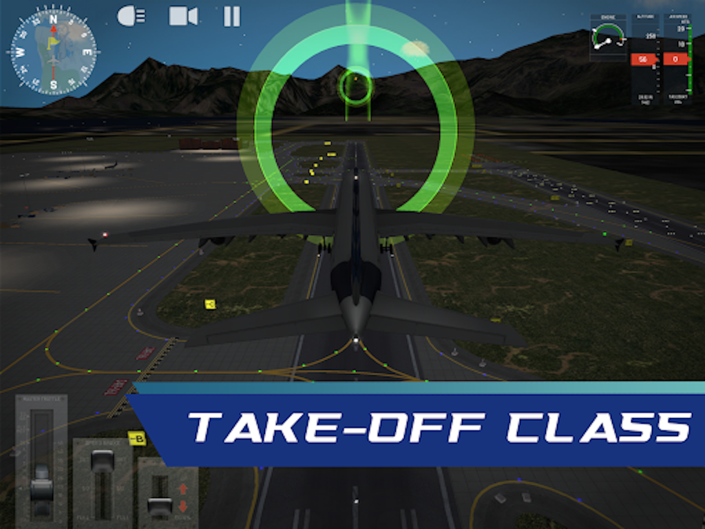 Flight Simulator : Plane Game Game Screenshot