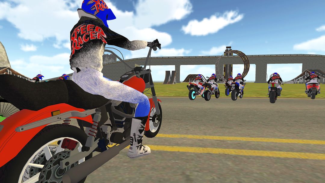 Screenshot of Bike Rider - Police Chase Game