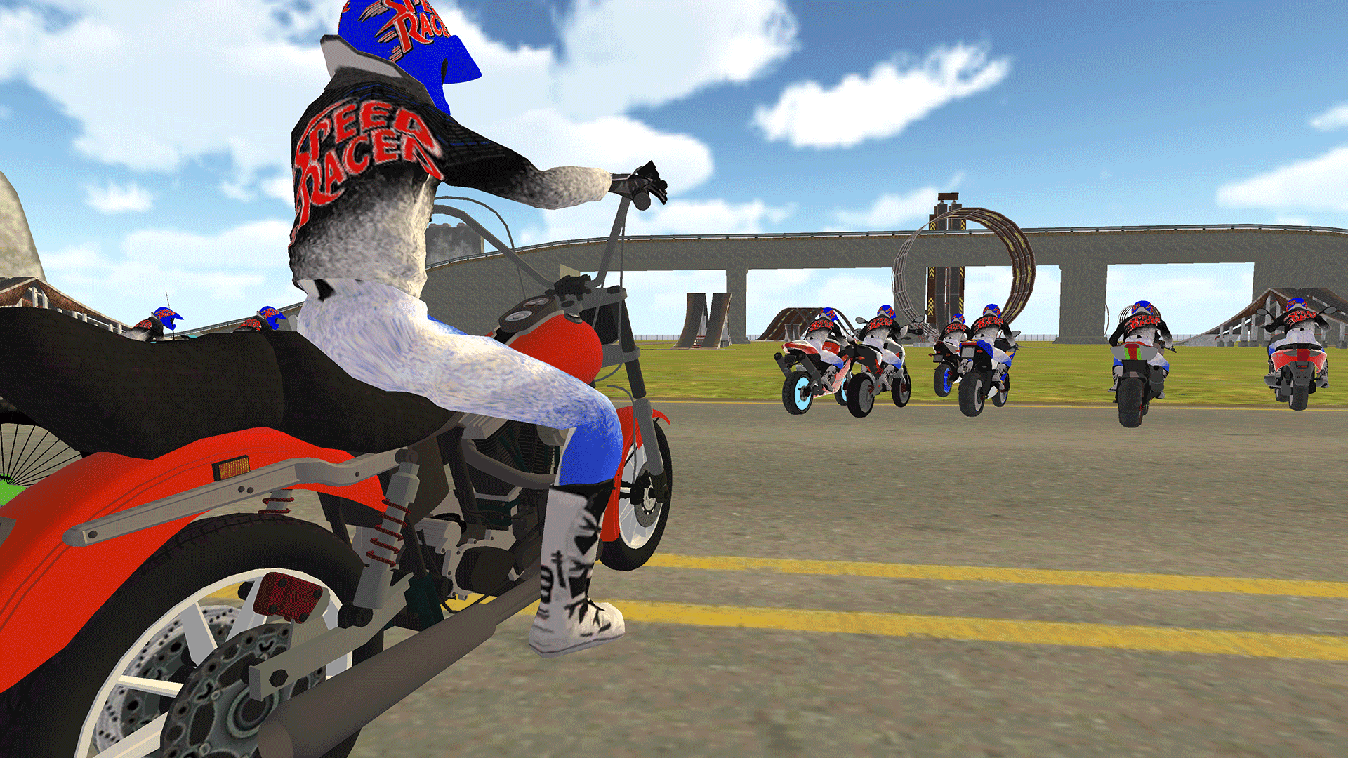 Bike Rider - Police Chase Game Game Screenshot