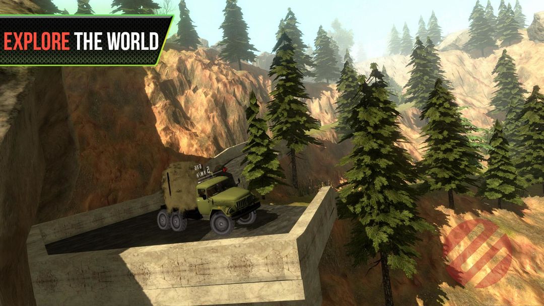 Truck Simulator OffRoad 4 ภาพหน้าจอเกม